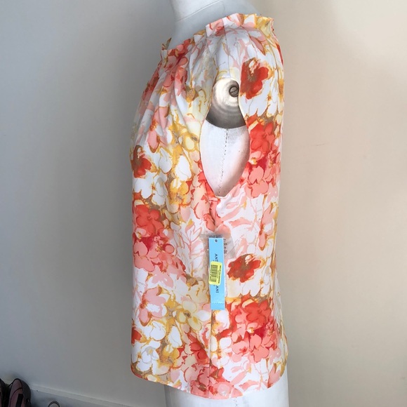 NEW💖Antonio Melani Top M - Brand New, Pop of Color - Picture 10 of 14